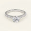 1 Carat Round Pavé Ring