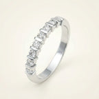 Half Eternity Band Stackable Ring