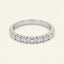 Half Eternity Band Stackable Ring