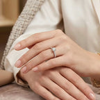 1 Carat Round Pavé Ring