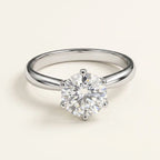 Classic Round Solitaire Ring
